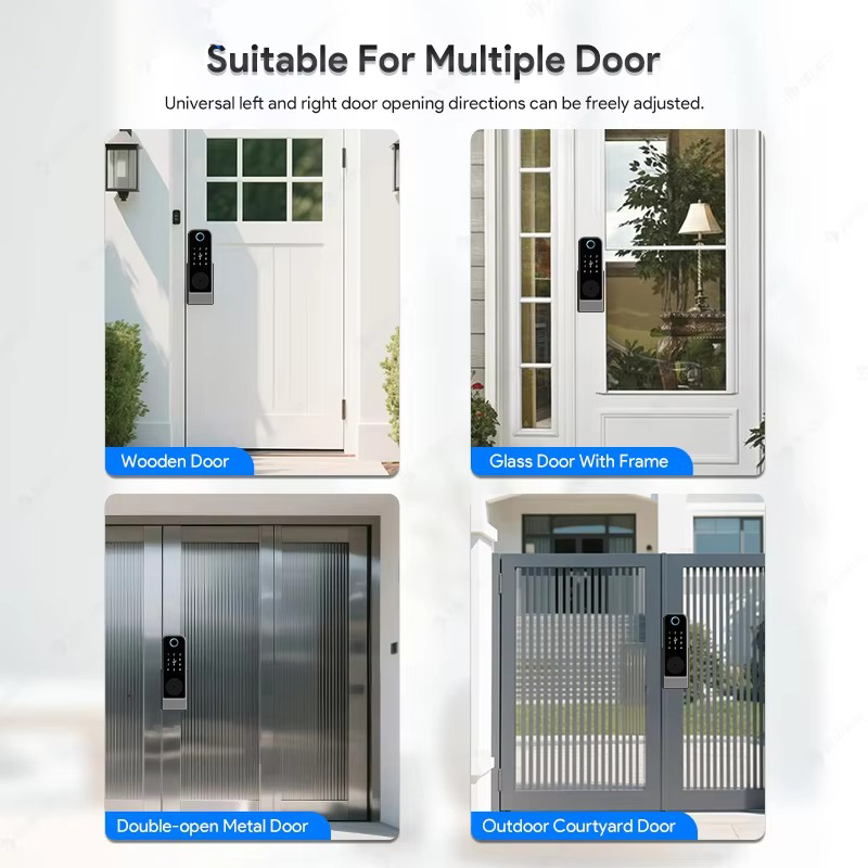 Waterproof Fingerprint Lock Tu - Glass Door Hinge 评论和价格
