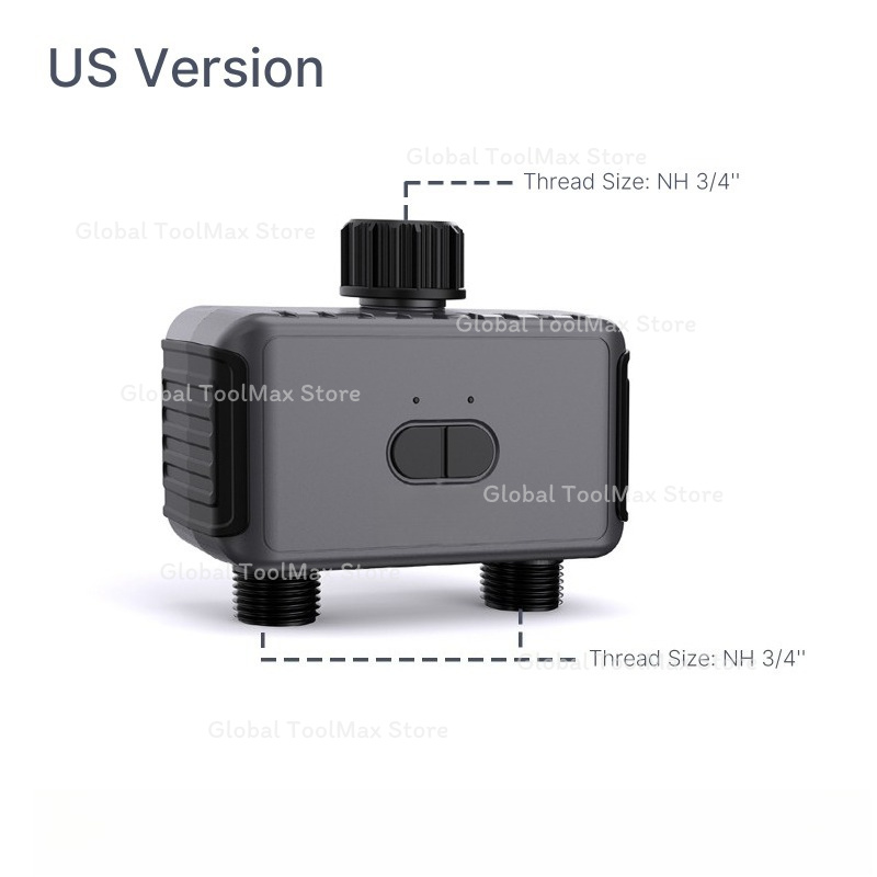 Bluetooth Smart 2-Way Irrigati - Timer Dual Outlet 评论和价格