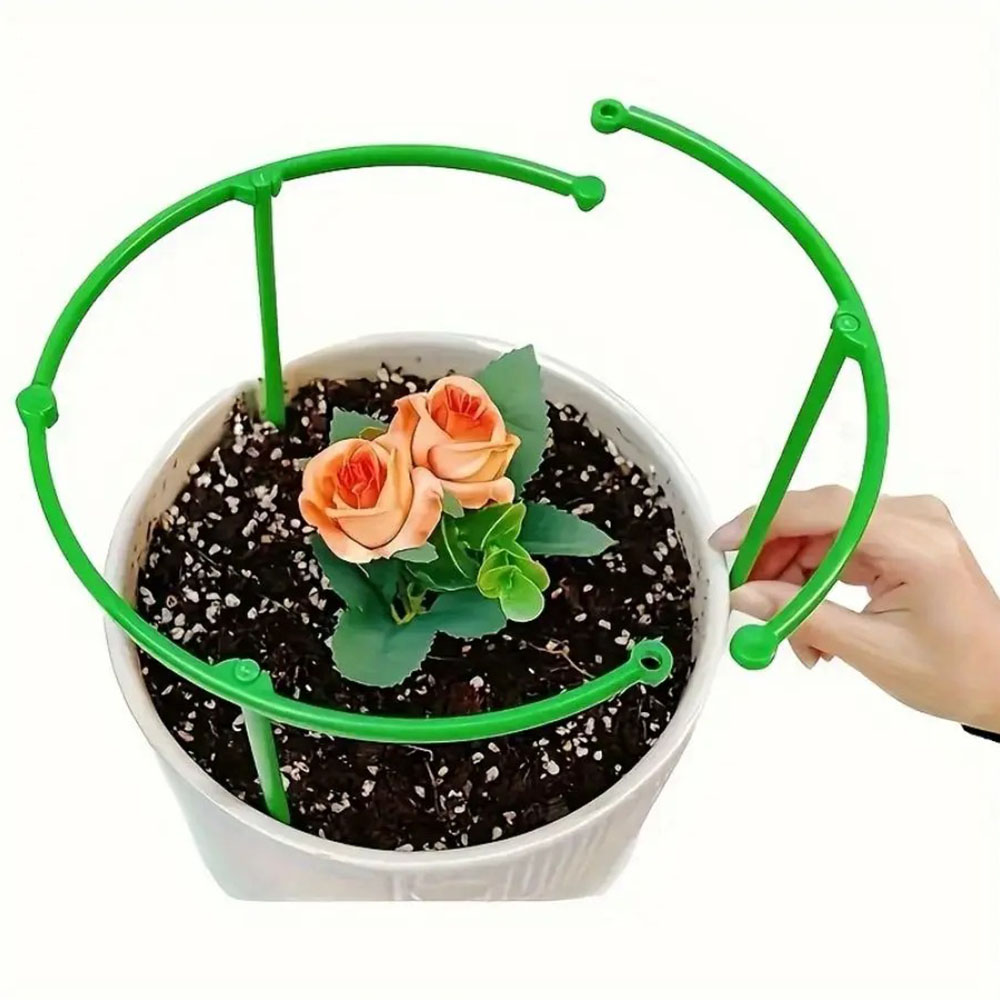 Half Round Plastic Plant Suppo - Vine Climbing Plastic 评论和价格