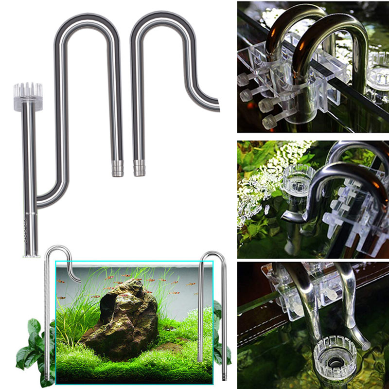 New Fish Tank Lily Pipe Stainl - Aquael Filter Fzn 评论和价格
